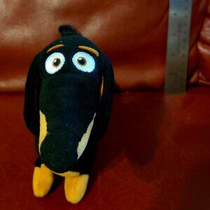 Buddy The Secret Life of Pets Dog black and tan dachshund pup TY Beanie Babies